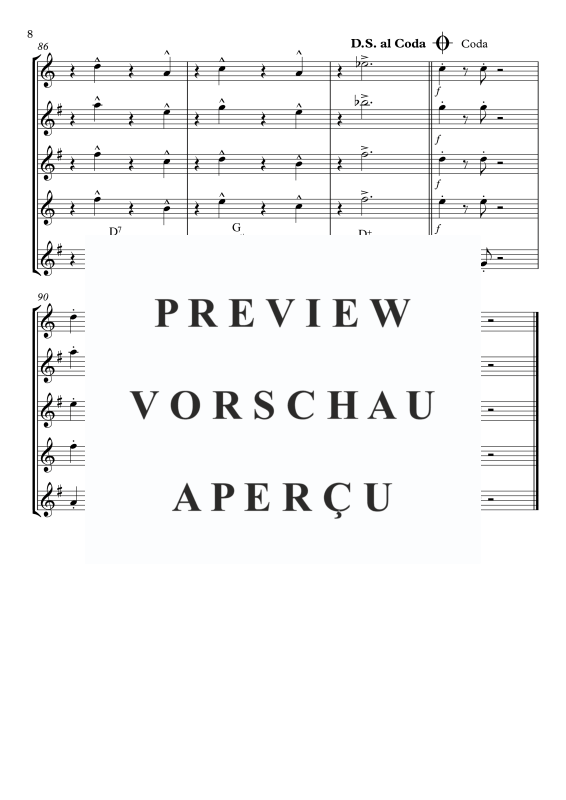 Produktgalerie: Seite 9 von 11 The Charleston, , Saxophon Quartett S/A A T B