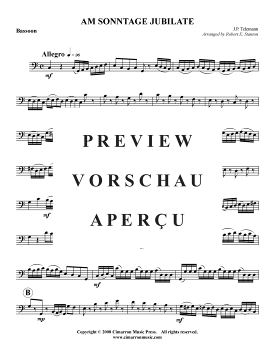 Product gallery: Page 2 of 7 Am Sonntage Jubilate , , (2x oboe, bassoon)