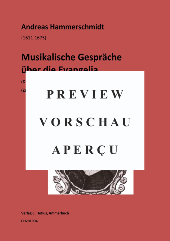 Produktgalerie: Seite 2 von 11 Musikalische Gespräche über die Evangelia - von Advent bis Pfingsten, , (Gemischter Chor, Instrumente, Basso Continuo)