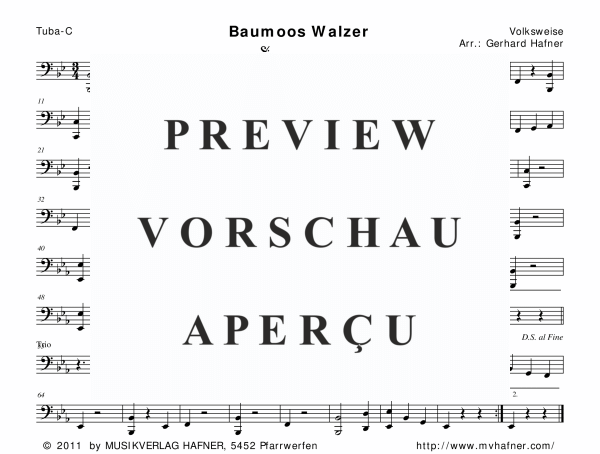 gallery: Baumoos Walzer, , (woodwind and brass)