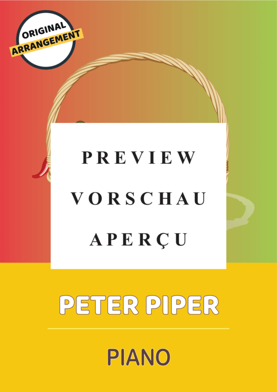 Produktgalerie: Seite 2 von 4 Peter Piper , , Klavier Solo