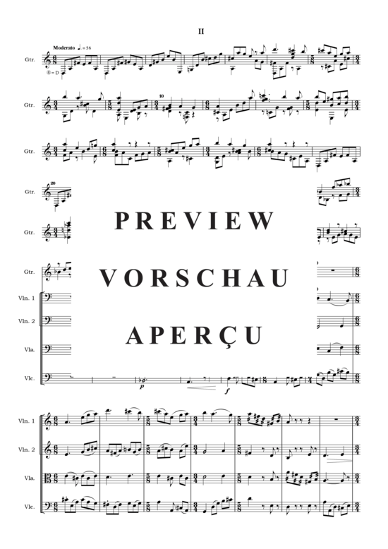 Produktgalerie: Seite 17 von 21 Tres Imagenes Cubanas , , (Streichquartett + Gitarre Solo)