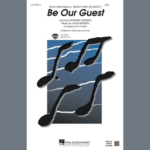 cover: Be Our Guest (from Beauty And The Beast) (arr. Ed Lojeski), Alan Menken, Chor