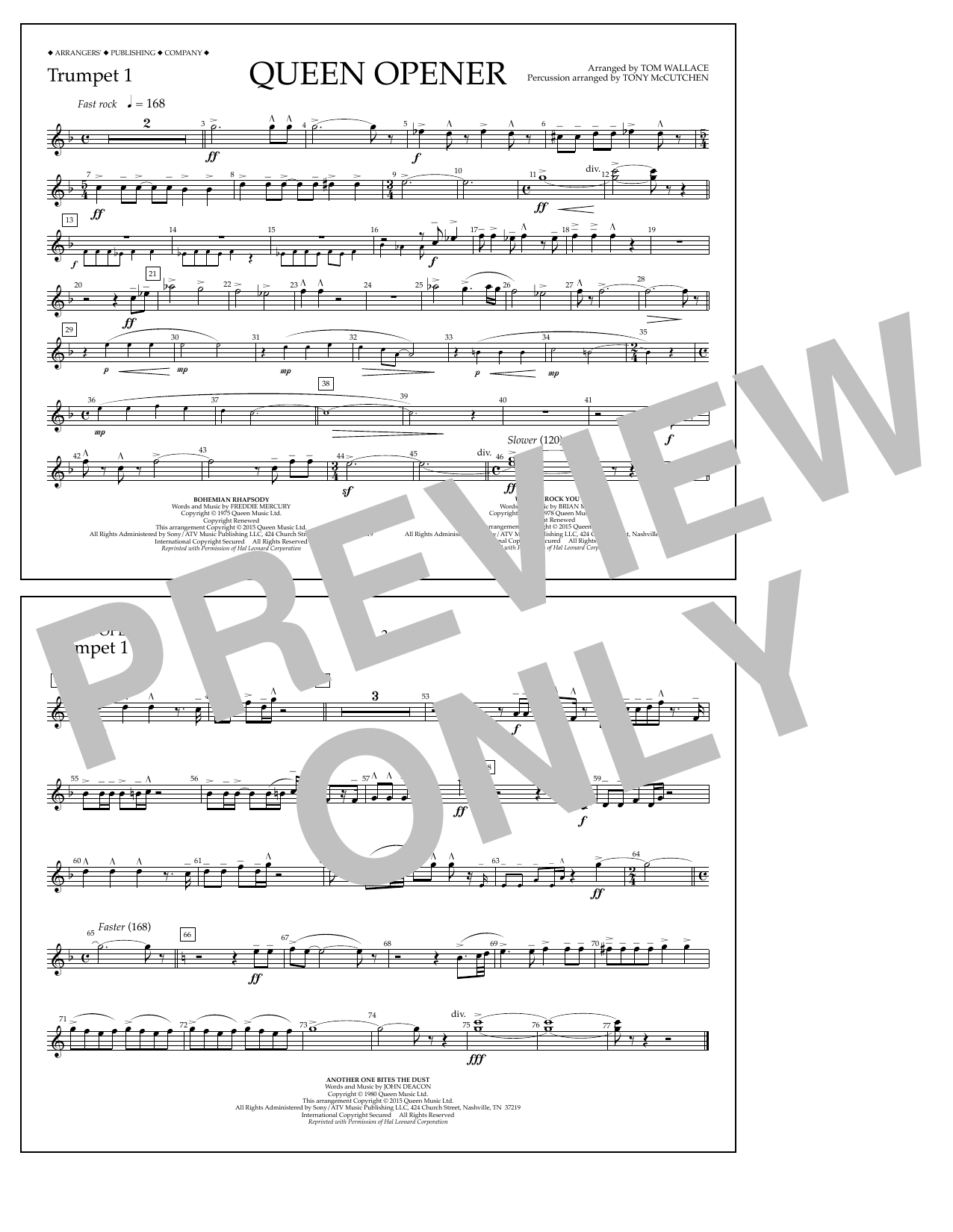 Product picture to: Queen Opener - Trumpet 1