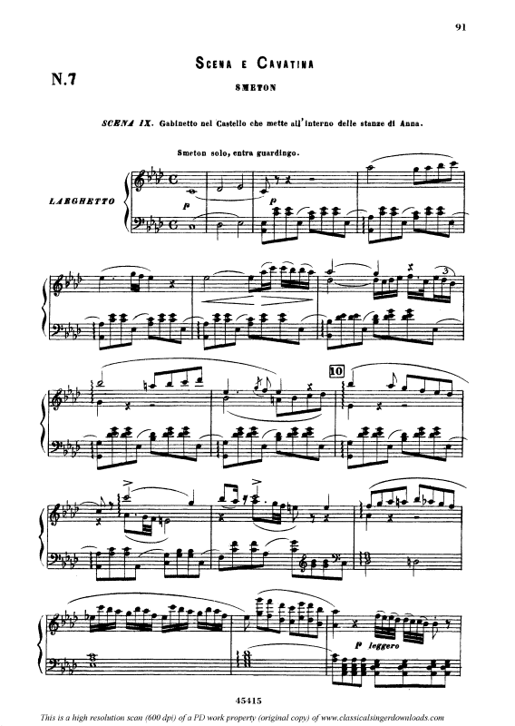 Produktbild zu: Ah! parea che per incantoGaetano Donizetti