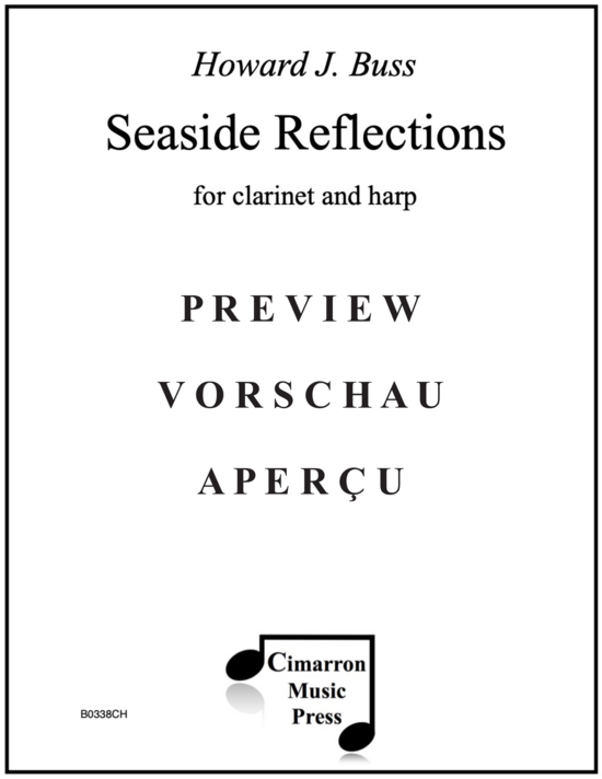 Produktgalerie: Seite 2 von 16 Seaside Reflections , , (Klarinette und Harfe)