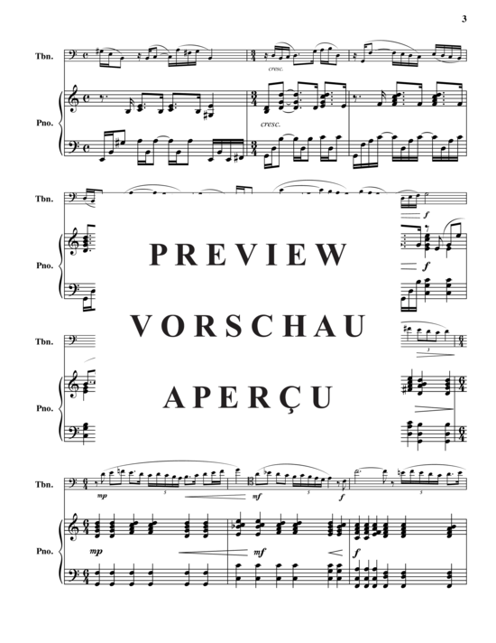 Product gallery: Page 4 of 20 Drei Romanzen für Susie , , (trombone/baritone + piano)