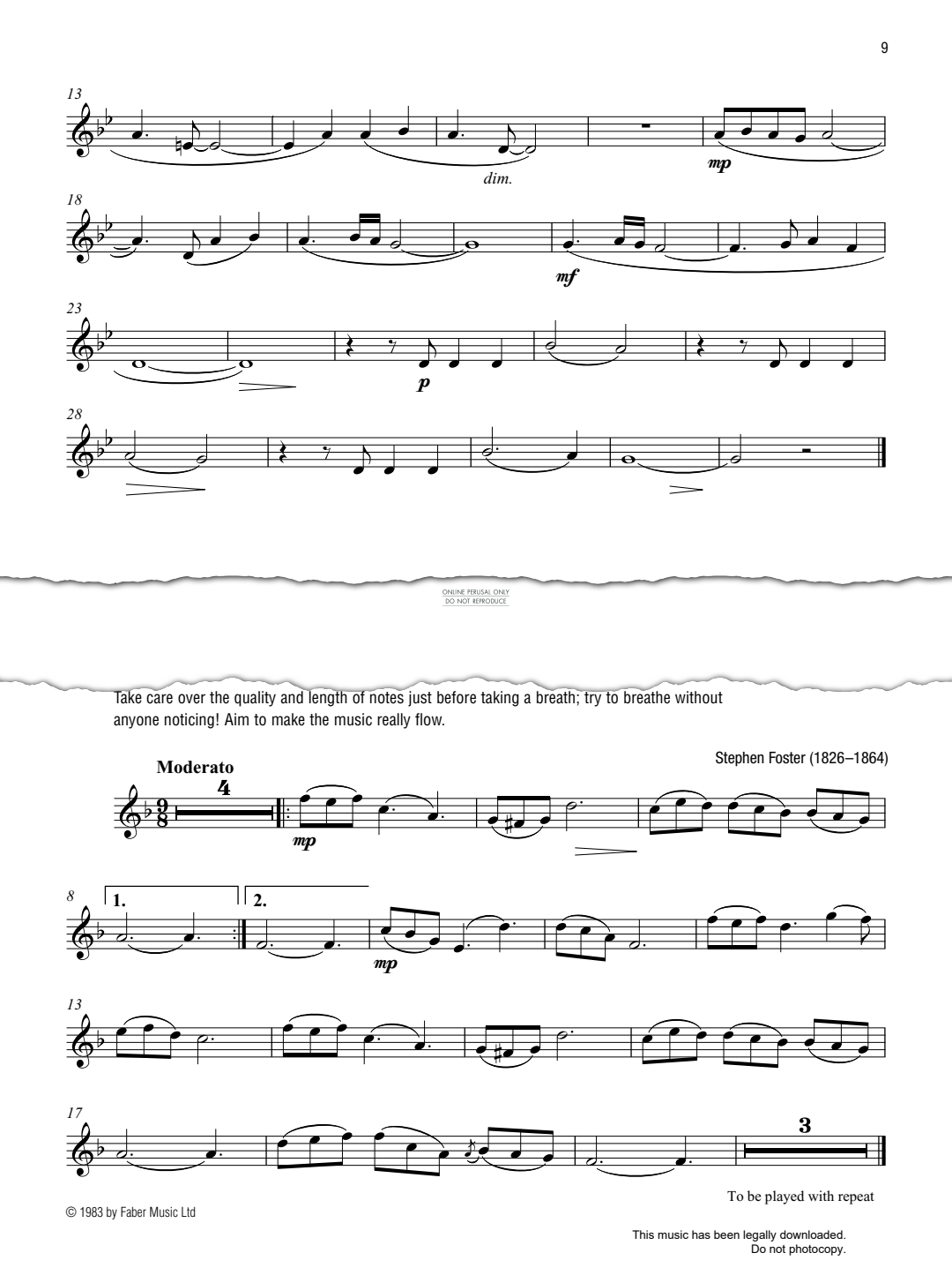Produktgalerie: Seite 1 von 1 Beautiful Dreamer, Stephen Foster, Klarinette, Klavier