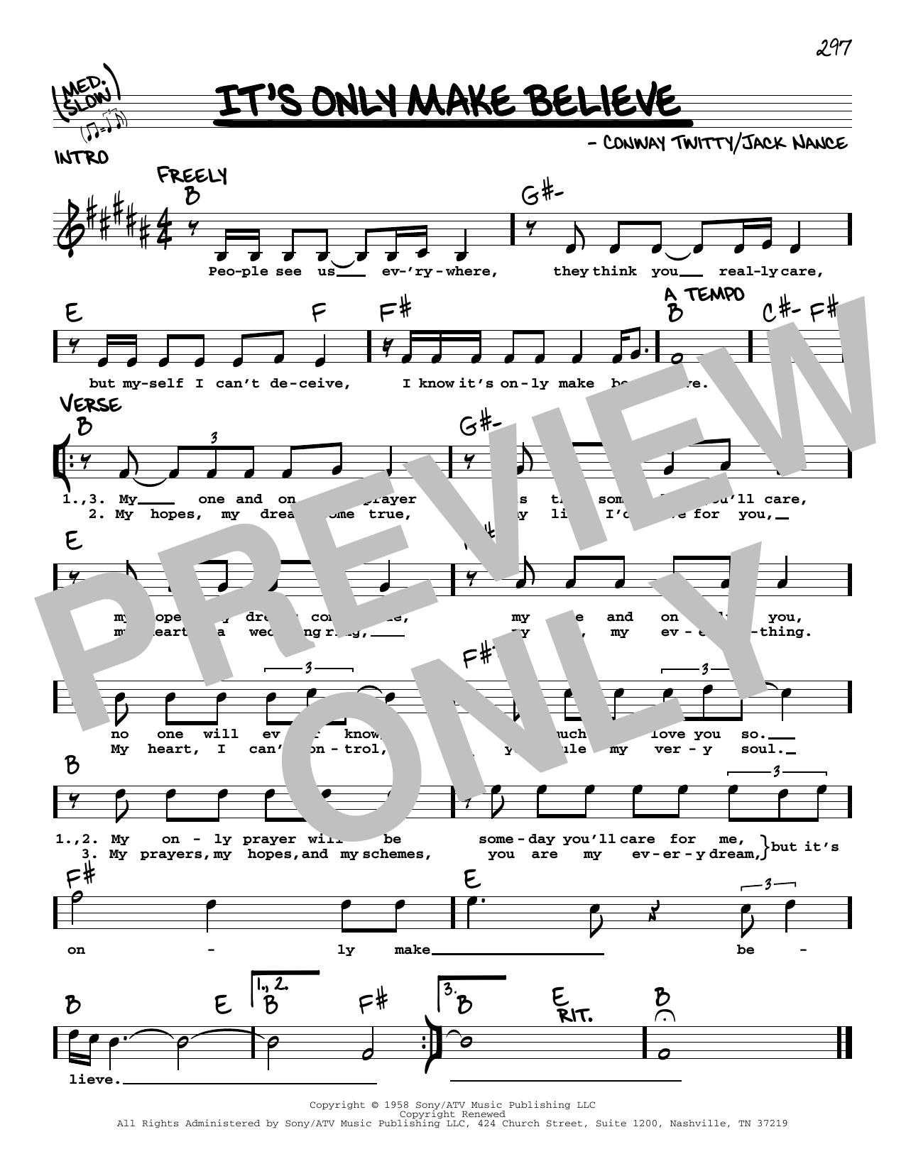 Produktbild zu: It's Only Make Believe