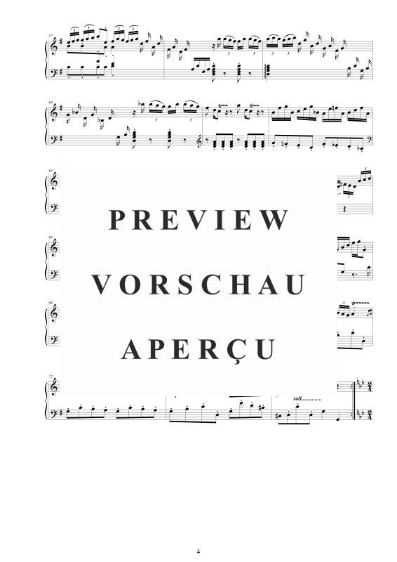 Produktgalerie: Seite 5 von 11 Cembalo Sonate Nr. 3 in G-Dur, Op.4, , Cembalo/Klavier Solo