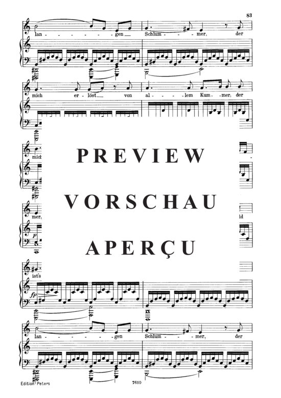 Product gallery: Page 10 of 12 Der zürnenden Diana D.707, , Low Voice and Piano