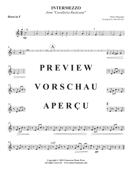 Produktgalerie: Seite 8 von 10 Intermezzo , , (Blechbläser Quintett)