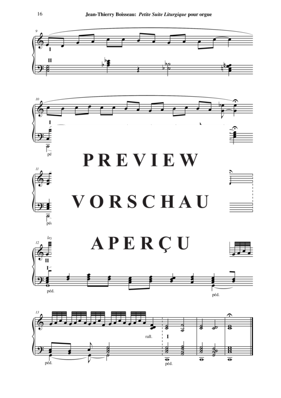 Product gallery: Page 17 of 21 Petite Suite Liturgique , , (Orgel Solo)