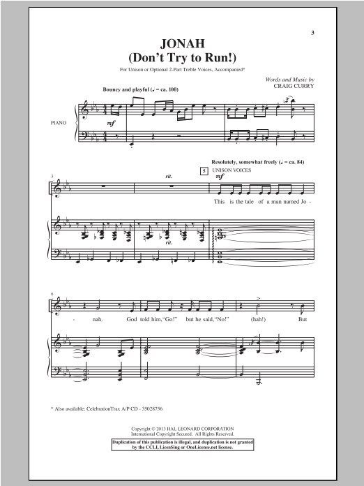 Produktbild zu: Jonah (Don't Try To Run!)