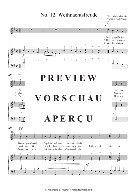 Product gallery: Page 2 of 3 Weihnachtsfreude , , Piano and Voice