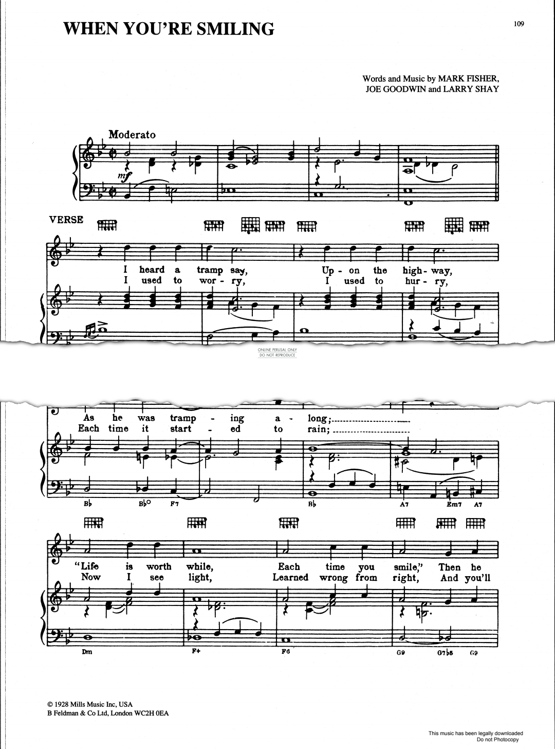 Product gallery: Page 1 of 1 When You're Smiling, Mark Fisher