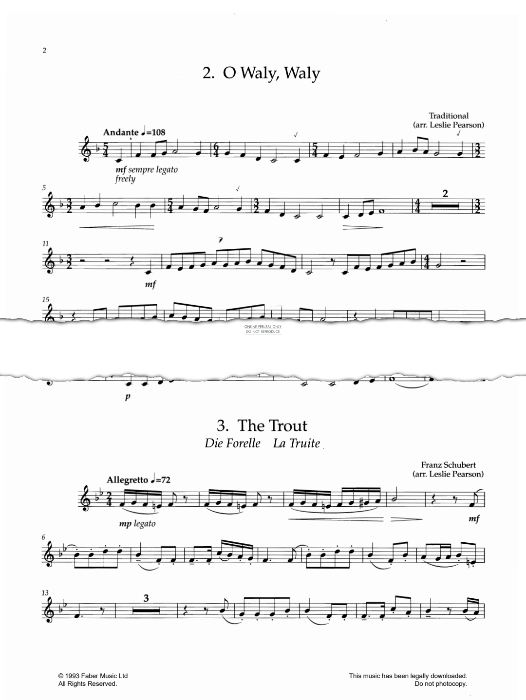 gallery: The Trout, Franz Schubert, Horn, Klavier