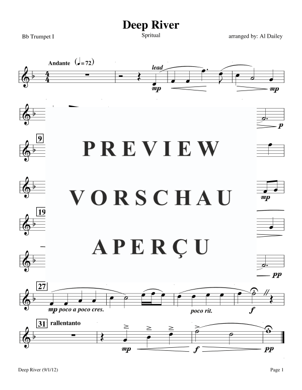 Produktgalerie: Seite 7 von 11 Deep River, , BlechblÀser Sextett