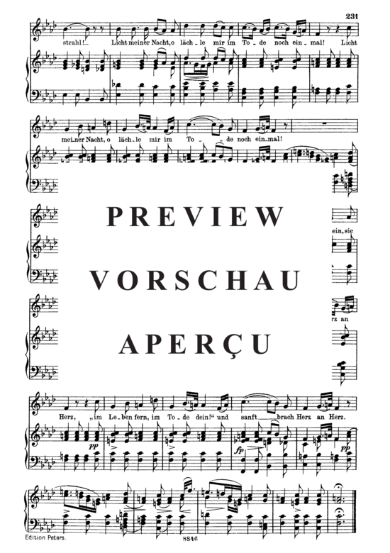 gallery: Romanze D.797 aus Rosamunde , , (Gesang mittel + Klavier)