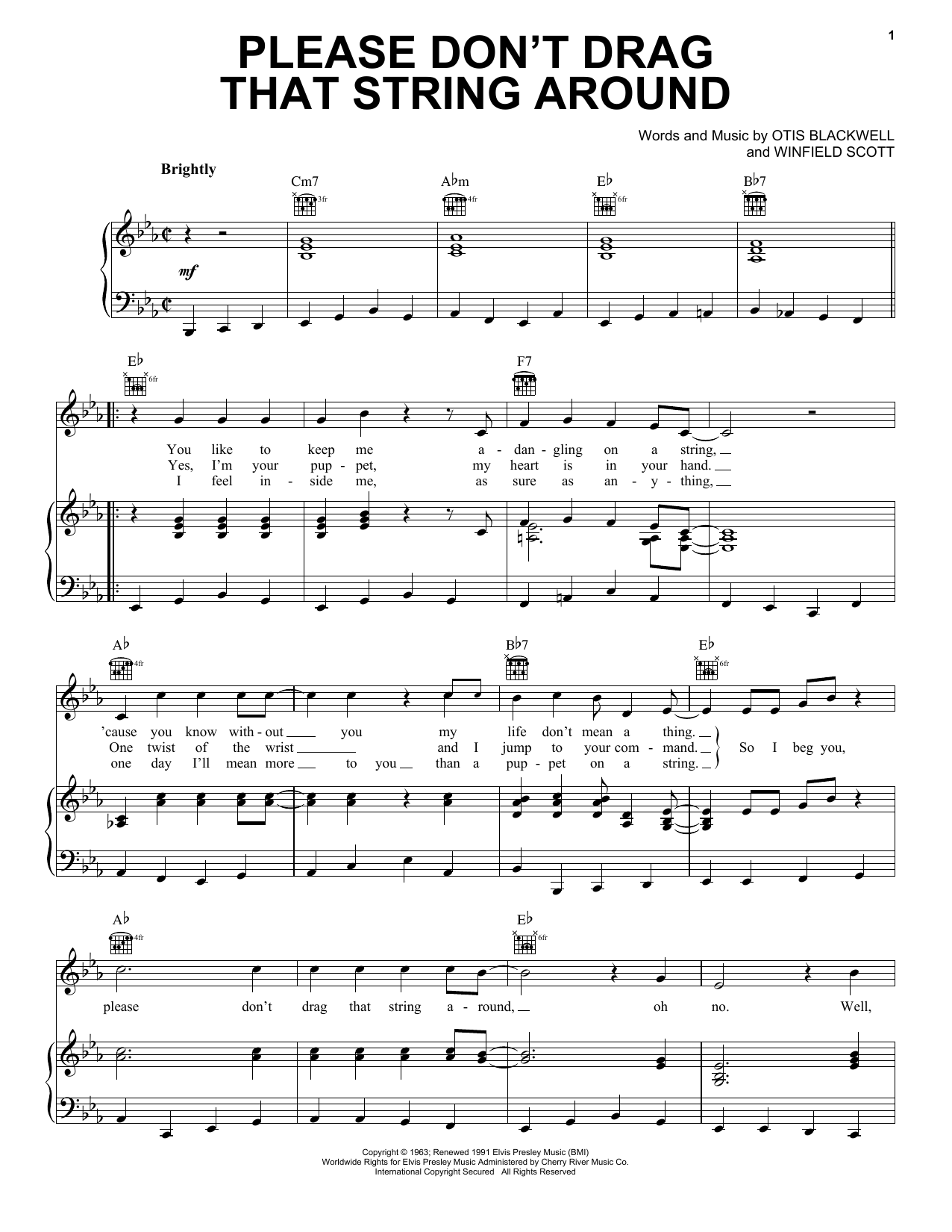 Produktbild zu:  Please Don't Drag That String Around - Elvis Presley