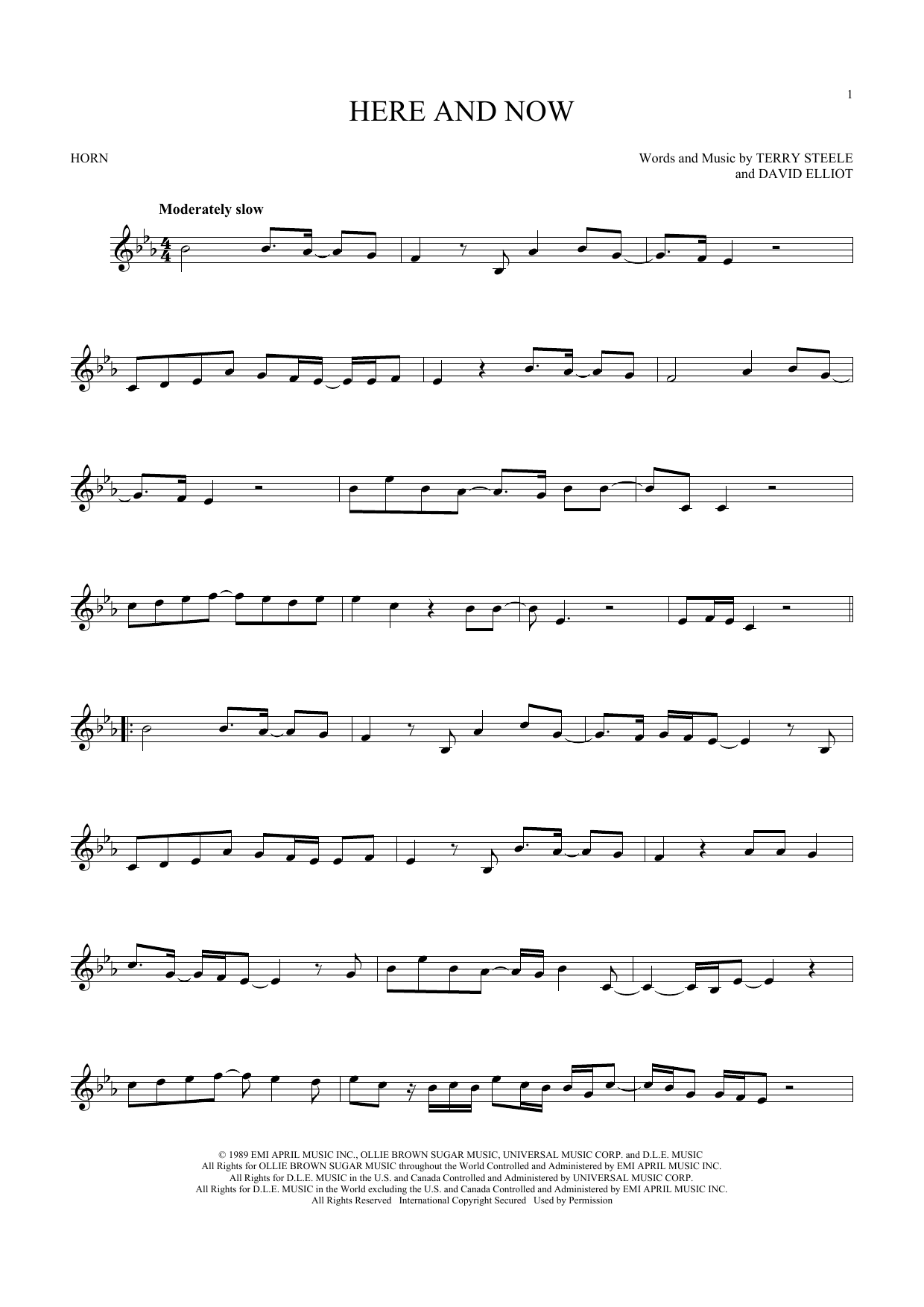 Produktgalerie: Seite 1 von 1 Here And Now, Luther Vandross, Horn