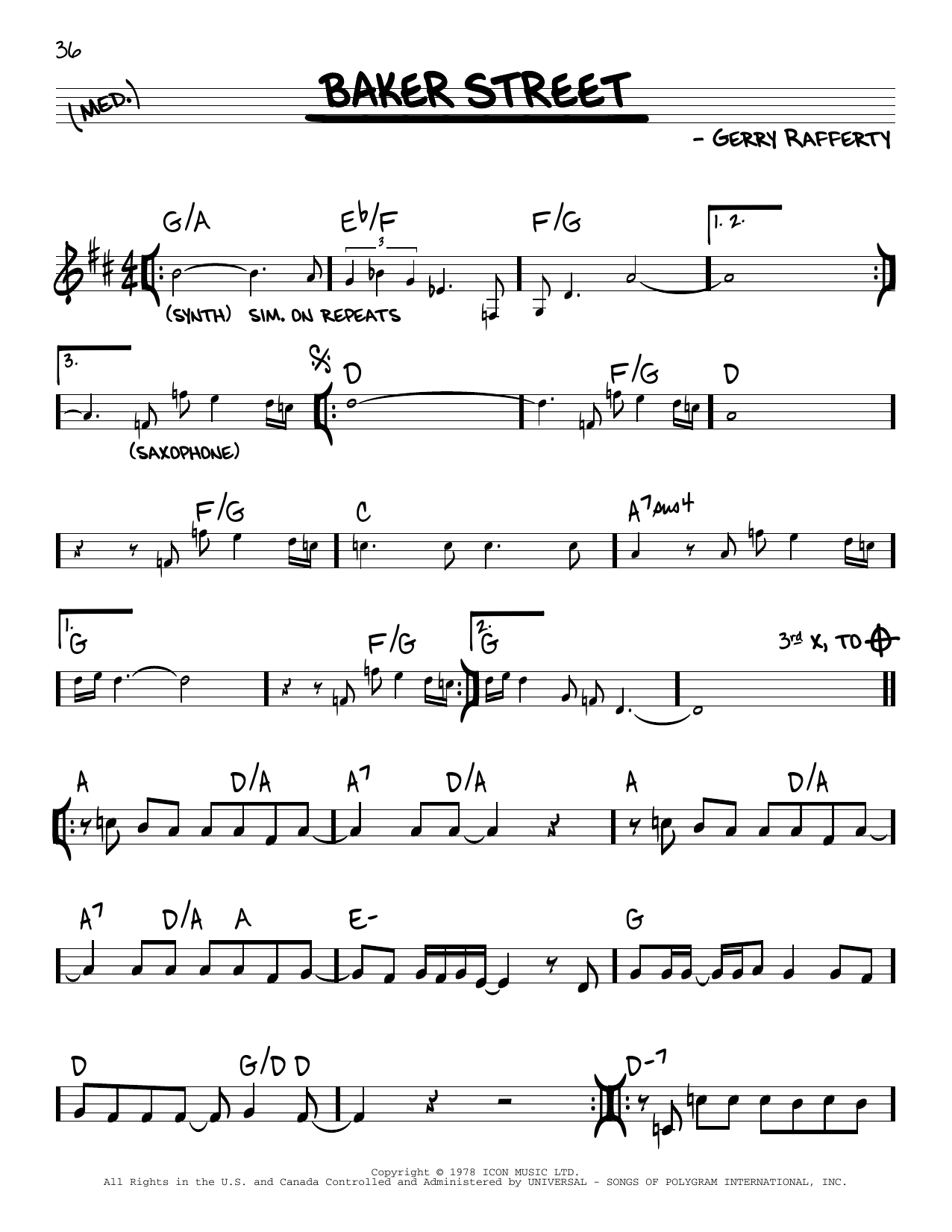 Produktbild zu: Baker Street