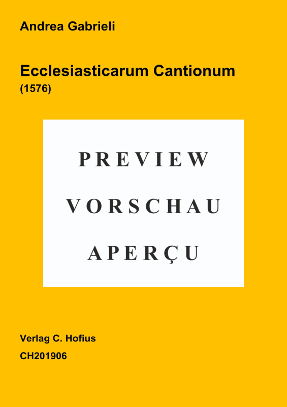 gallery: Ecclesiasticarum Cantionum , , (Gemischter Chor CATB)