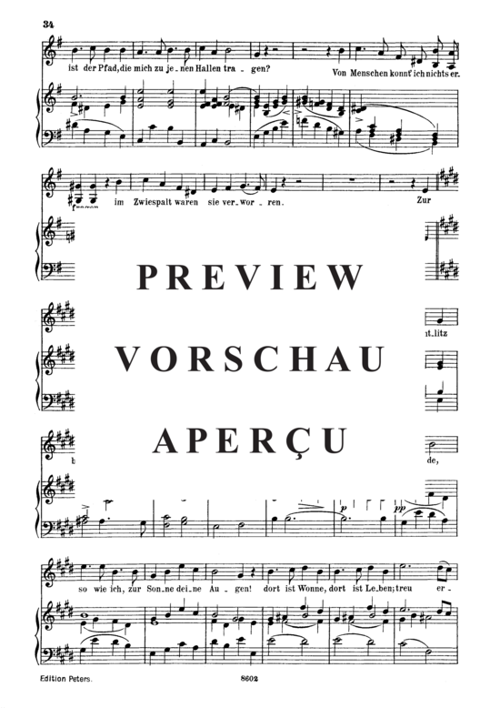 Product gallery: Page 3 of 4 Aus Heliopolis D.753, , Medium Voice and Piano