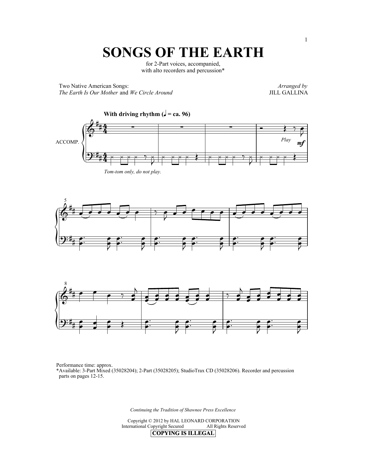 Produktbild zu: The Earth Is Our Mother