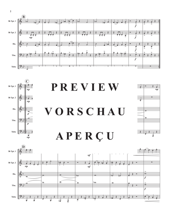 Produktgalerie: Seite 4 von 16 The Chargers , , (Blechbläser Quintett)