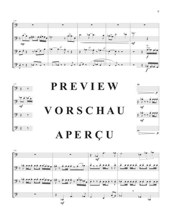 Product gallery: Page 12 of 21 Trombone Graffiti , , (trombone quartet or ensemble)