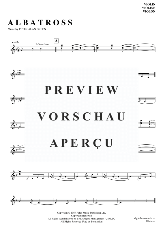 Product gallery: Page 2 of 4 Albatross , Mac, Fleetwood, (violin)