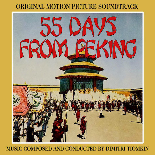cover: 55 Days At Peking, Dimitri Tiomkin
