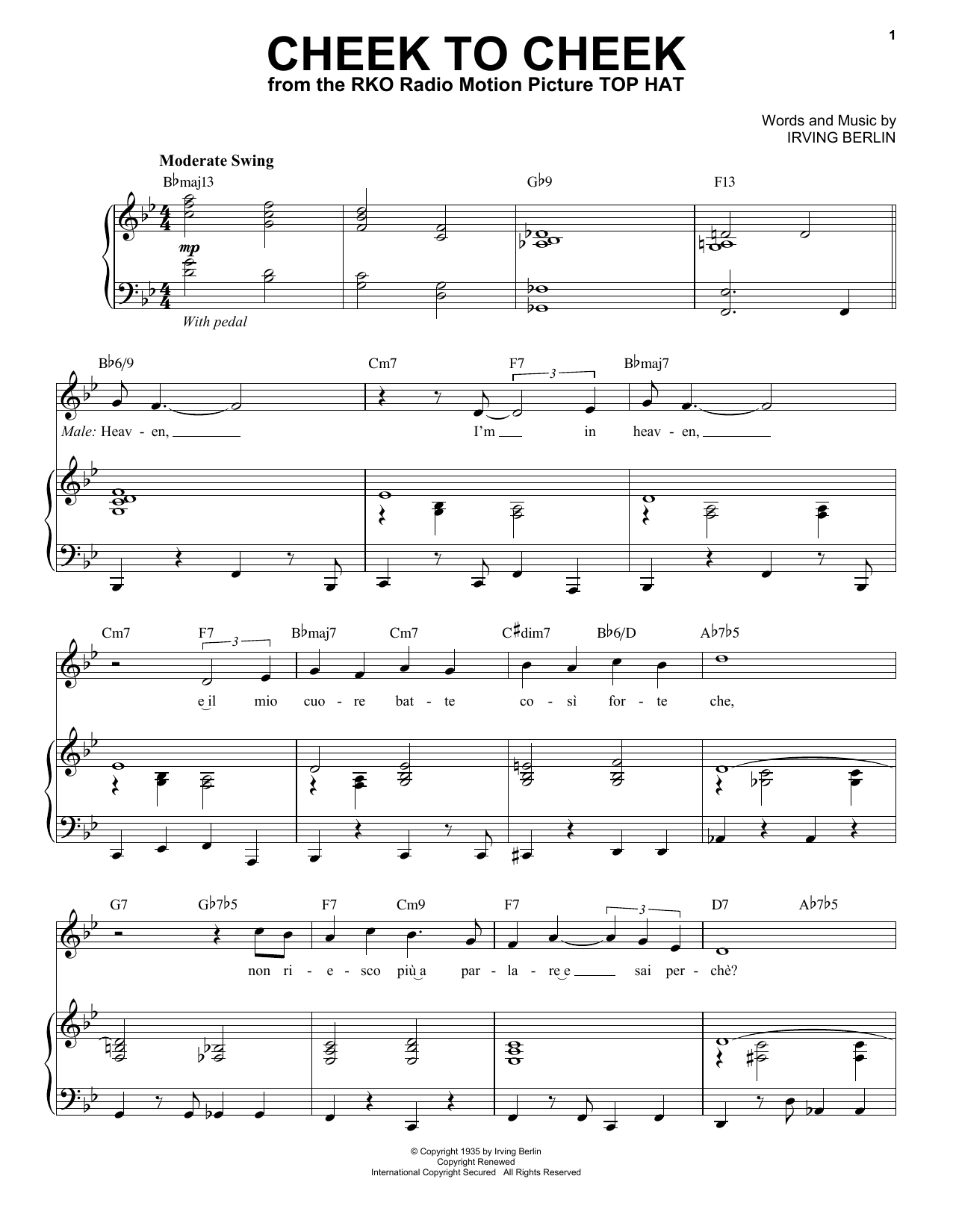 Produktbild zu: Cheek To Cheek