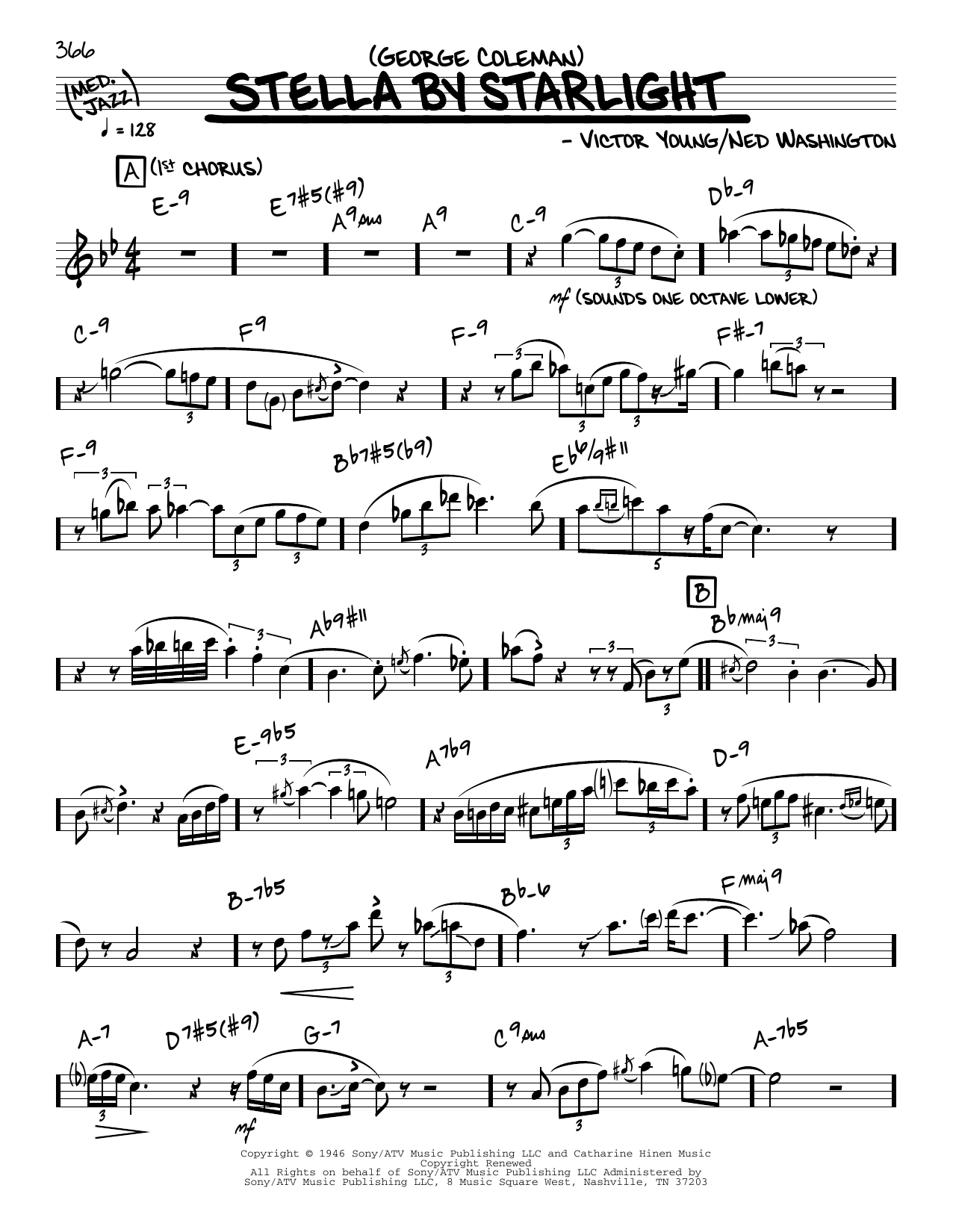 Produktbild zu: Stella By Starlight (solo only)