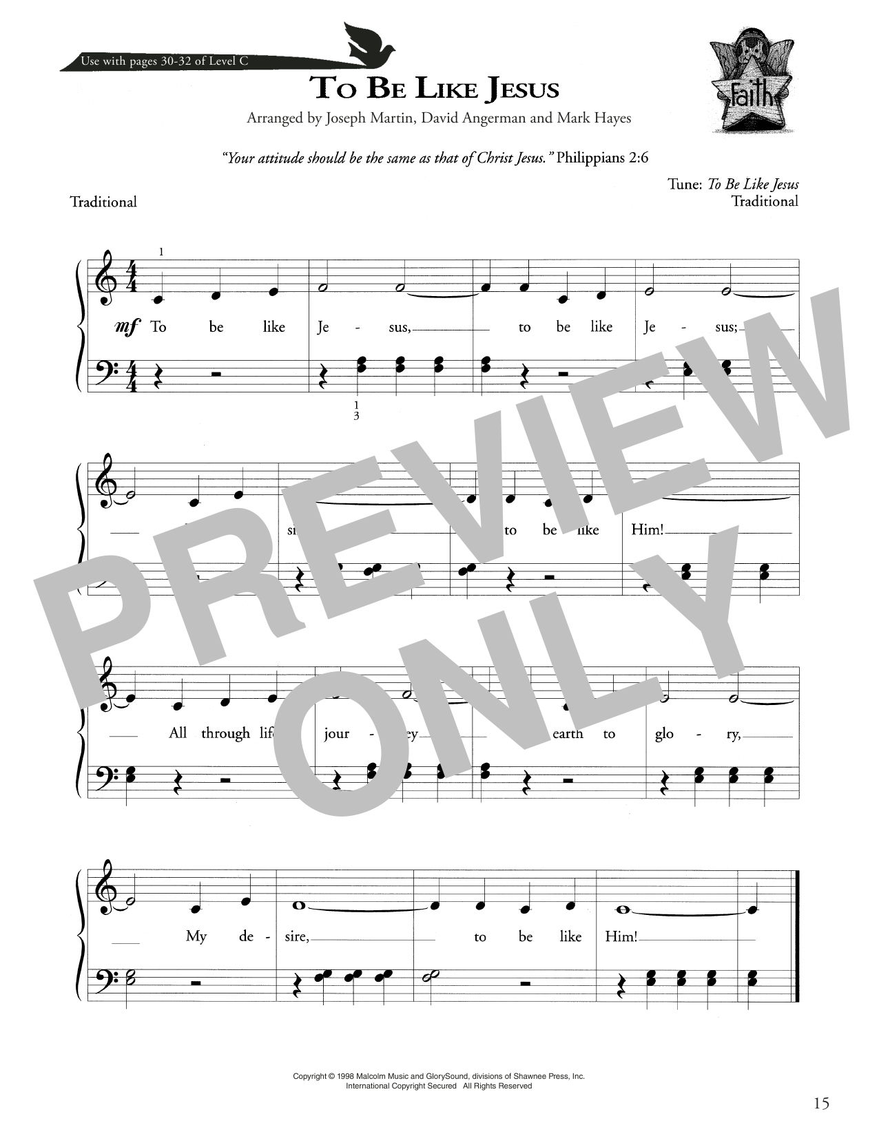 Produktbild zu: To Be Like Jesus