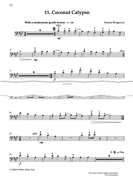 Produktgalerie: Seite 1 von 1 Coconut Calypso, Pam Wedgwood, Klavier, Violoncello