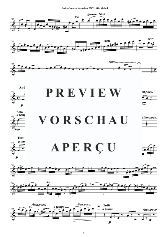 Produktgalerie: Seite 7 von 11 Seven Bach's String Quartet Concertos - Complete Parts, , Streicherquartett (nur Einzelstimmen