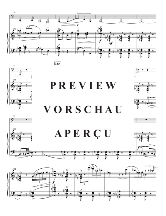 Produktgalerie: Seite 10 von 21 Concerto for Tuba and Chamber Orchestra , , (Tuba Solo + Klavier)