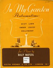 cover: Hollyberry (from 'In My Garden (Autumntime)'), Billy Mayerl, Klavier