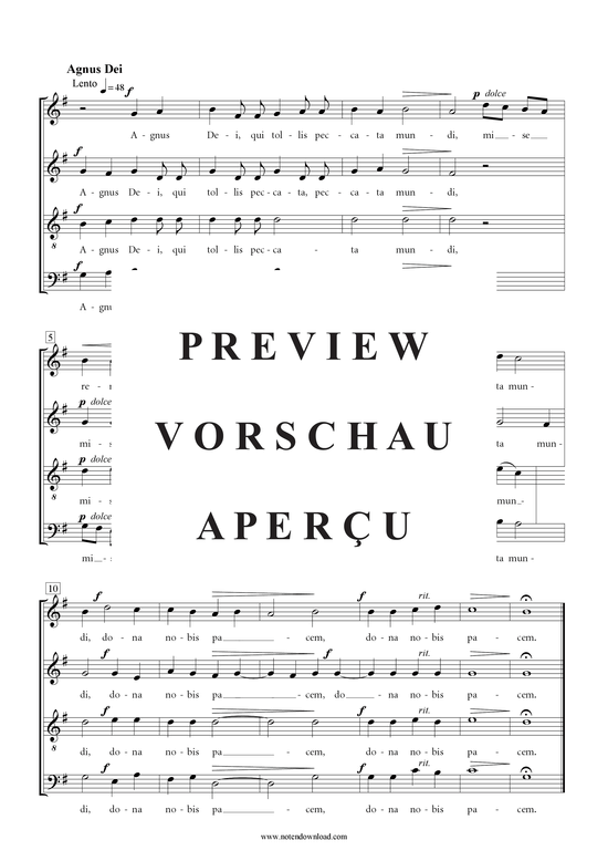 Produktgalerie: Seite 18 von 18 Messe , , (Gemischter Chor SATB)