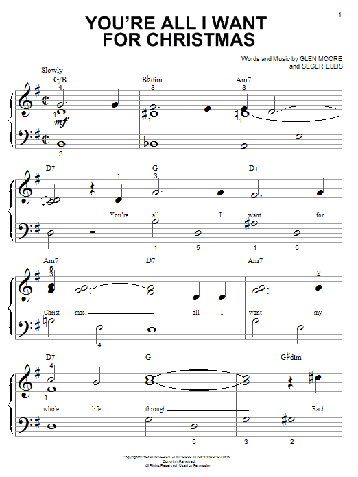 Product gallery: Page 1 of 1 You're All I Want For Christmas, Brook Benton