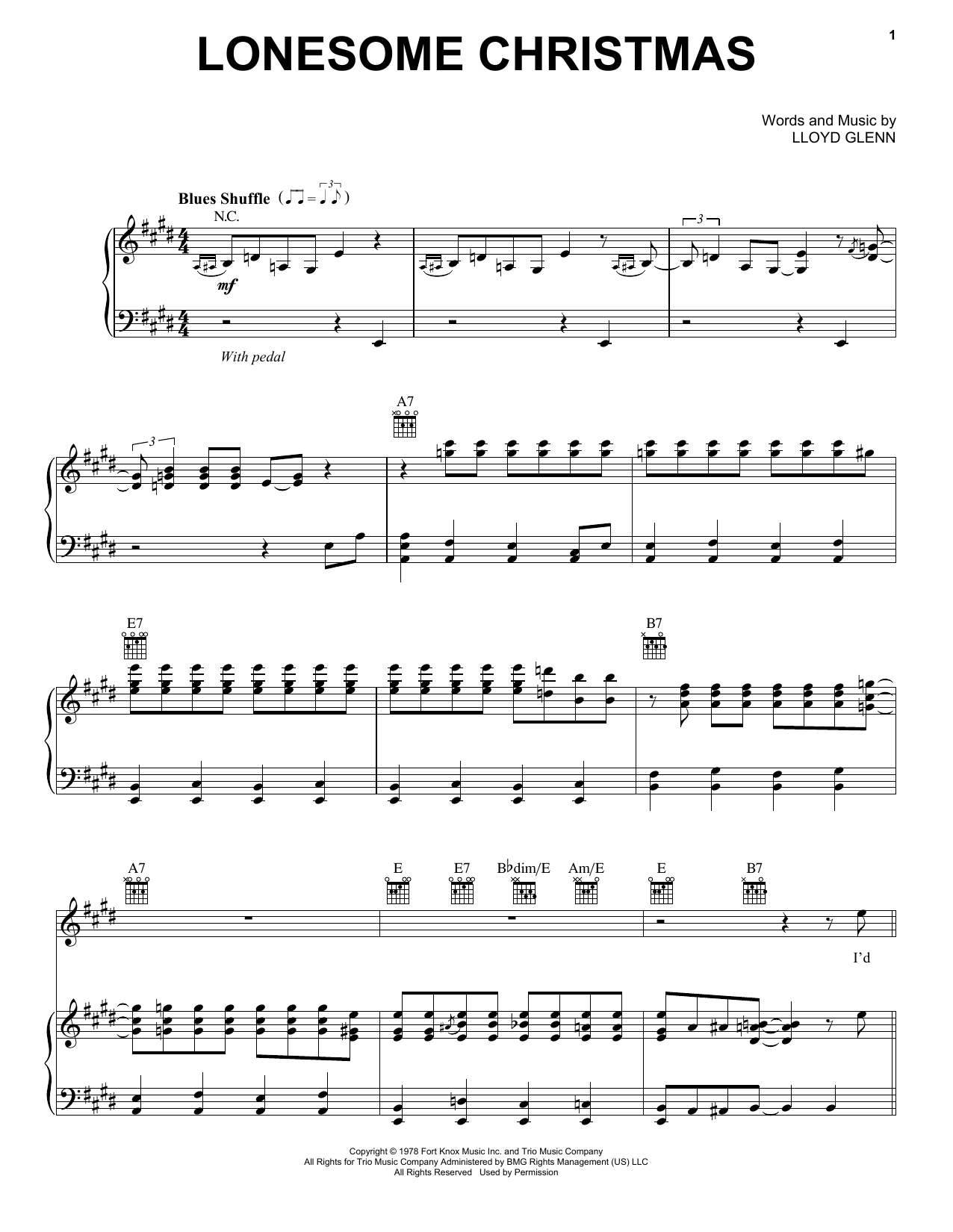 Produktbild zu: Lonesome Christmas