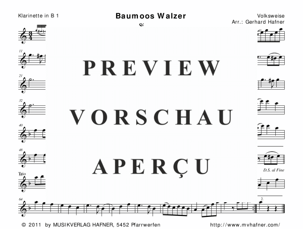 gallery: Baumoos Walzer, , (woodwind and brass)