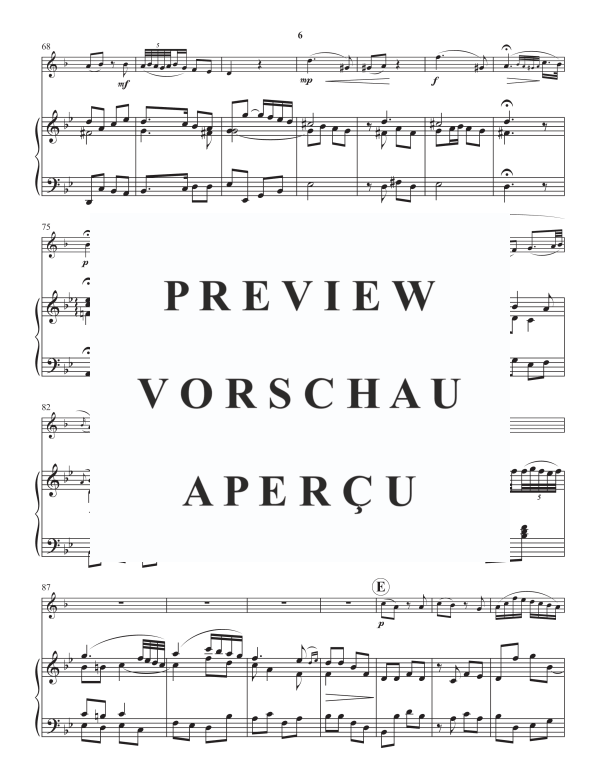 Produktgalerie: Seite 10 von 11 Zwei Solfeggien, K.V. 393, , Horn in F und Klavier