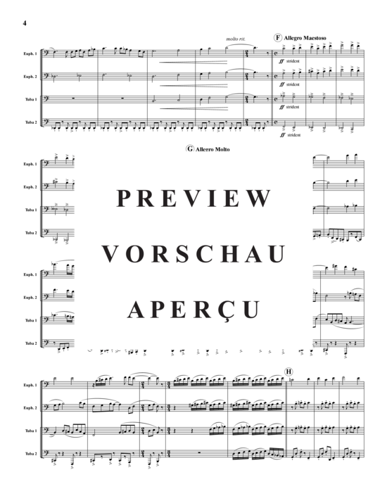 Product gallery: Page 5 of 21 Shake and Bake (Fantasie auf ein amerikanisches Volkslied) , ,  (Tuba Quartet: 2x Baritone, 2xTuba)