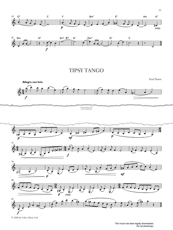 Product gallery: Page 1 of 1 Tipsy Tango, Paul Harris