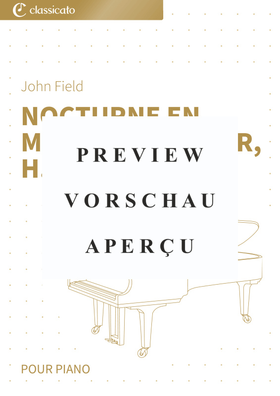 gallery: Nocturne en mi bémol majeur, H. 24, , Klavier Solo