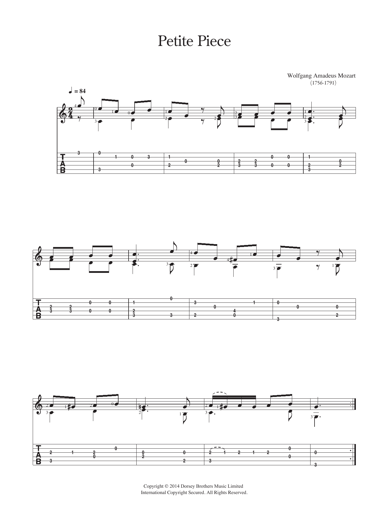 Produktbild zu: Petite Piece