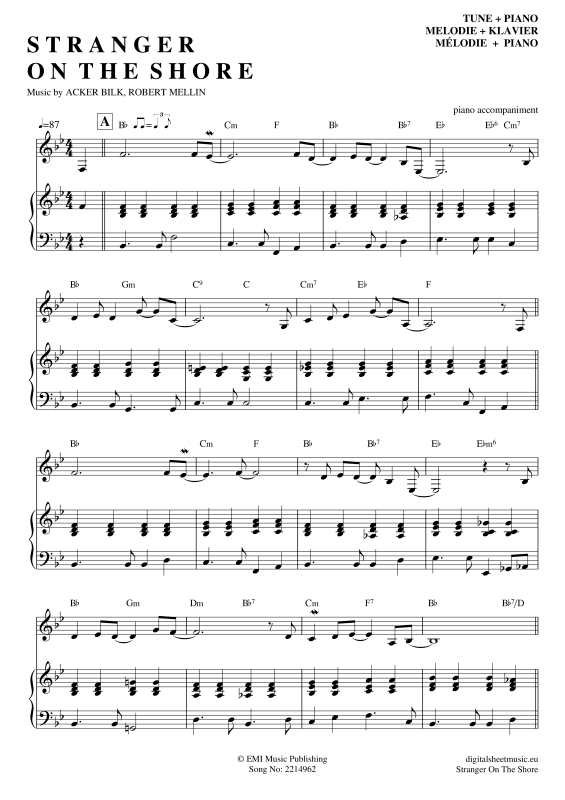 Produktbild zu: Stranger On The ShoreAcker Bilk